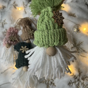 Karácsonyi manó - karácsony - karácsonyi lakásdekoráció - karácsonyfadíszek - Meska.hu