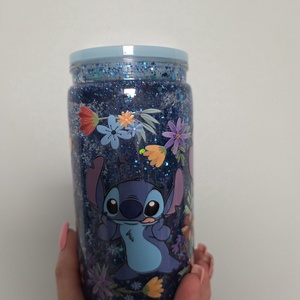 Csillámos pohár - otthon & életmód - konyhafelszerelés, tálalás - tálalás - pohár - Meska.hu