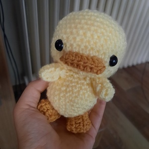 Horgolt kacsa - horgolt amigurumi állat, Játék & Sport, Plüssállat & Játékfigura, Más figura, Horgolás, Meska