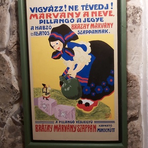 Brázay márvány szappan, falikép - Meska.hu