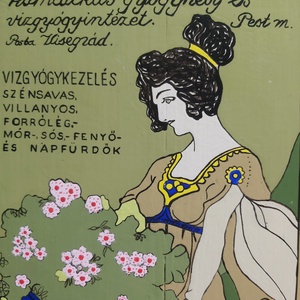 Falikép, Gizella gyógyfürdő - otthon & életmód - dekoráció - kép & falikép - táblakép - Meska.hu