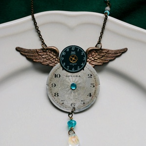 Air Marshal Allen Haddock - steampunk nyaklánc FOGLALVA - Meska.hu
