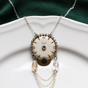 VÉGKIÁRUSÍTÁS Empress Luella Bennett - steampunk nyaklánc - Meska.hu