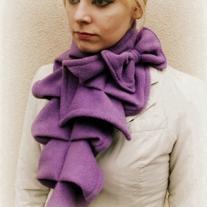 TAVASZI AKCIÓ -20%OFF Lila Sál Orgona  kámzsa körsál masni romantikus -  - Meska.hu