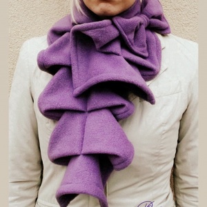 TAVASZI AKCIÓ -20%OFF Lila Sál Orgona  kámzsa körsál masni romantikus -  - Meska.hu