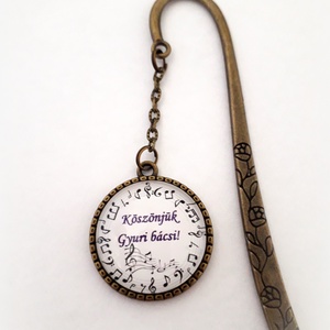 Ballagási ajándék Könyvjelző zene, szolfézs, ének tanároknak - könyv & zene - könyvjelző - Meska.hu