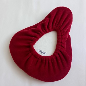 Mély piros polár őszi/ téli kerékpár üléshuzat nyereghuzat ülésdíszítő - játék & sport - sport és kikapcsolódás - kerékpározás - nyereghuzat - Meska.hu