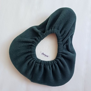 Sötétzöld polár őszi/ téli kerékpár üléshuzat nyereghuzat ülésdíszítő - játék & sport - sport és kikapcsolódás - kerékpározás - nyereghuzat - Meska.hu