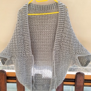 Szürke shrug, kardigán - ruha & divat - női ruha - pulóver & kardigán - Meska.hu Szürke shrug, kardigán - ruha & divat - női ruha - pulóver & kardigán - Meska.hu