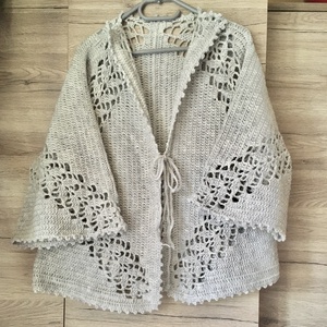 Hexagon kardigán, Ruha & Divat, Női ruha, Pulóver, Horgolás, MESKA