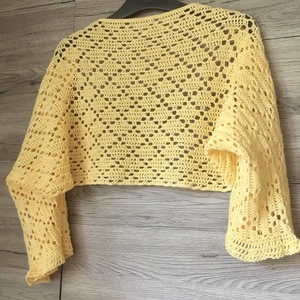 Rombusz bolero - esküvő - kiegészítők - bolero és válltakaró - Meska.hu