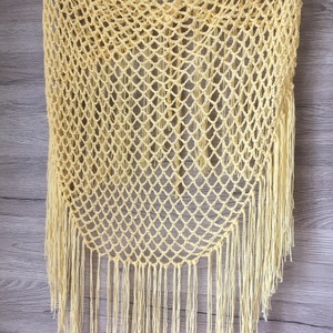 Sárga strand szoknya  - ruha & divat - női ruha - szoknya - Meska.hu