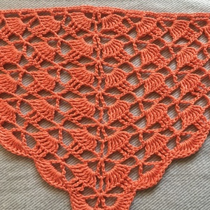 Sütőtök bandana kendő - ruha & divat - sál, sapka, kendő - kendő - Meska.hu