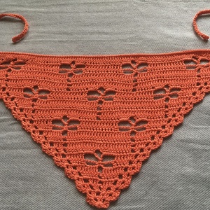 Szitakötő bandana kendő, Ruha & Divat, Sál, Sapka, Kendő, Kendő, Horgolás, MESKA