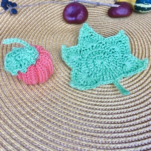 Asztali tök dísz 2. - otthon & életmód - dekoráció - asztal és polc dekoráció - asztaldísz - Meska.hu