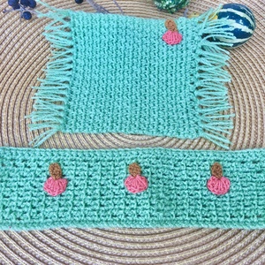 Sütőtökös bögrealátét  - otthon & életmód - dekoráció - asztal és polc dekoráció - asztaldísz - Meska.hu