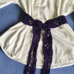 Lila öv - ruha & divat - öv & övcsat - öv - Meska.hu