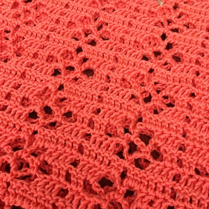 Narancssárga terítő - otthon & életmód - dekoráció - asztal és polc dekoráció - horgolt & csipketerítő - Meska.hu