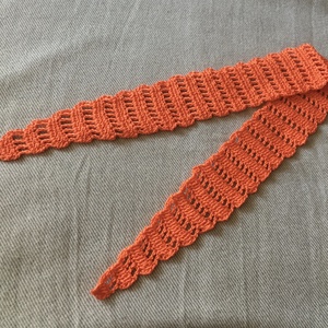 Narancs fejpánt, Ruha & Divat, Sál, Sapka, Kendő, Fejpánt, Horgolás, MESKA