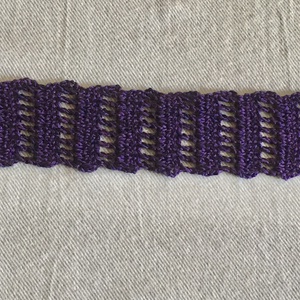 Lila fejpánt - ruha & divat - sál, sapka, kendő - fejpánt - Meska.hu