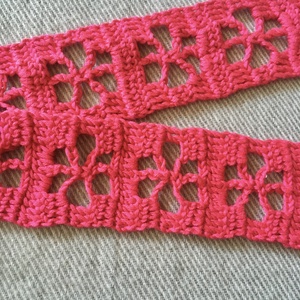 Keskeny dekorsál - ruha & divat - sál, sapka, kendő - sál - Meska.hu