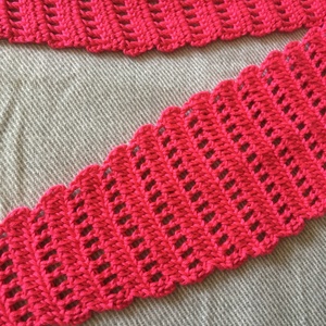 Pink sál - ruha & divat - sál, sapka, kendő - sál - Meska.hu