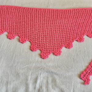 Pink kendő  - ruha & divat - sál, sapka, kendő - kendő - Meska.hu