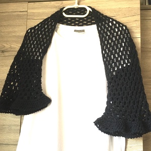 Fekete bolero - ruha & divat - női ruha - bolero - Meska.hu