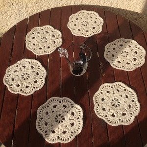 Szirmos alátét  - otthon & életmód - konyhafelszerelés, tálalás - sütés, főzés - edényalátét - Meska.hu