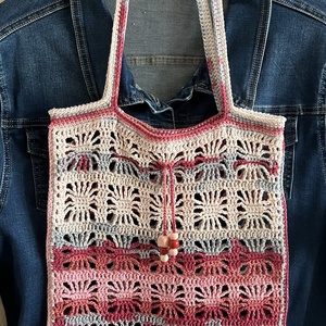 Batik csillag szatyor - Meska.hu