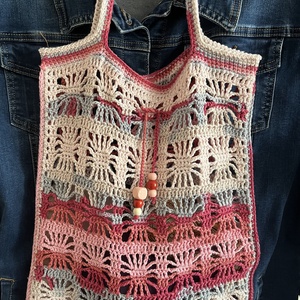 Batik csillag szatyor - táska & tok - kézitáska & válltáska - válltáska - Meska.hu