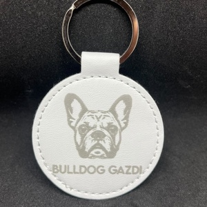 Bulldog gazdis kulcstartó - táska & tok - kulcstartó & táskadísz - kulcstartó - Meska.hu