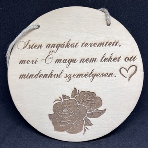 Anyás tábla, Otthon & Életmód, Dekoráció, Fali és függő dekoráció, Falra akasztható dekor, Gravírozás, pirográfia, MESKA