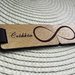 Gravírozott páros kulcstartó, Táska & Tok, Kulcstartó & Táskadísz, Kulcstartó, Gravírozás, pirográfia, MESKA