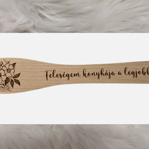 Feleségem konyhája a legjobb fakanál, Otthon & Életmód, Konyhafelszerelés, tálalás, Sütés, főzés, Fakanál & Fakanáltartó, Gravírozás, pirográfia, MESKA