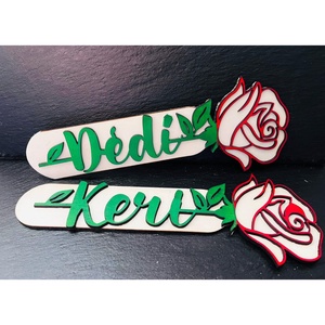 Anya-Mama örök rózsa - esküvő - dekoráció - asztaldísz - Meska.hu