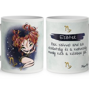 Személyre szabható - Vörös hajú Csini Bak lány mintás bögre, Otthon & Életmód, Konyhafelszerelés, tálalás, Tálalás, Bögre & Csésze, , MESKA