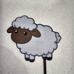 Leszurható bárány virágcserép dísz, Otthon & Életmód, Virágdekoráció, Virágdíszek, Virágdísz kaspóban, Mindenmás, MESKA