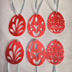 Tojásdíszek tojásfához , Ünnepi díszek, dekorációk, Húsvéti díszek és dekorációk, Húsvéti tojásfadíszek, , MESKA