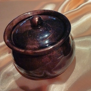 Ékszer tartó edény tetővel, Ékszer, Ékszertartó, Ékszertartó tál, Ékszerkészítés, MESKA