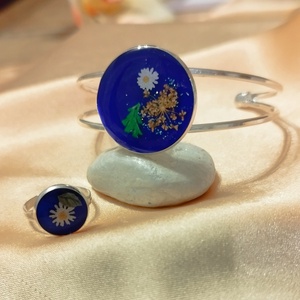 Női karkötő és gyűrű szett, Ékszer, Gyűrű, Kerek gyűrű, Mindenmás, MESKA