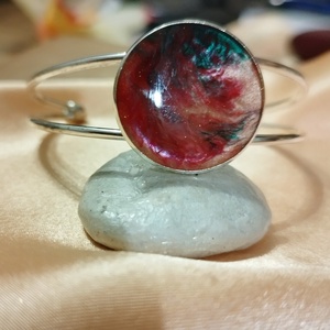 Női nyitott karkötő  - Meska.hu