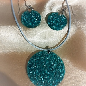 Női kerek medál és fülbevaló szett, Ékszer, Ékszerszett, , MESKA