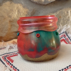 Tároló edény tetővel , Ékszer, Ékszertartó, Ékszerdoboz, , MESKA