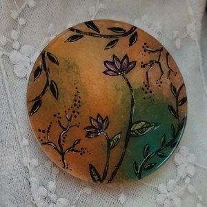 Pohár alátét  - otthon & életmód - konyhafelszerelés, tálalás - konyhai dekoráció - hűtőmágnes - Meska.hu