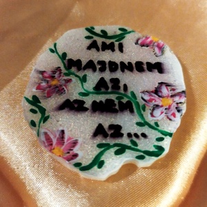 Kézzel festett hűtőmágnes - otthon & életmód - konyhafelszerelés, tálalás - konyhai dekoráció - hűtőmágnes - Meska.hu