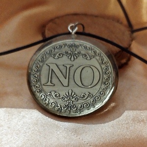 Fém érme gyantába öntve uniszex medál, Ékszer, Nyaklánc, Medál, , MESKA