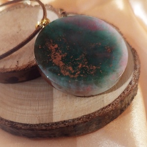 Kör/geoda alakú színes női medál, Ékszer, Nyaklánc, Medál, , MESKA