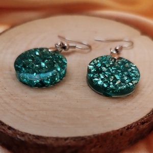 Női kerek medál és fülbevaló szett - ékszer - ékszerszett - Meska.hu