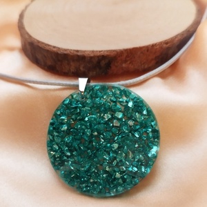 Női kerek medál és fülbevaló szett - ékszer - ékszerszett - Meska.hu